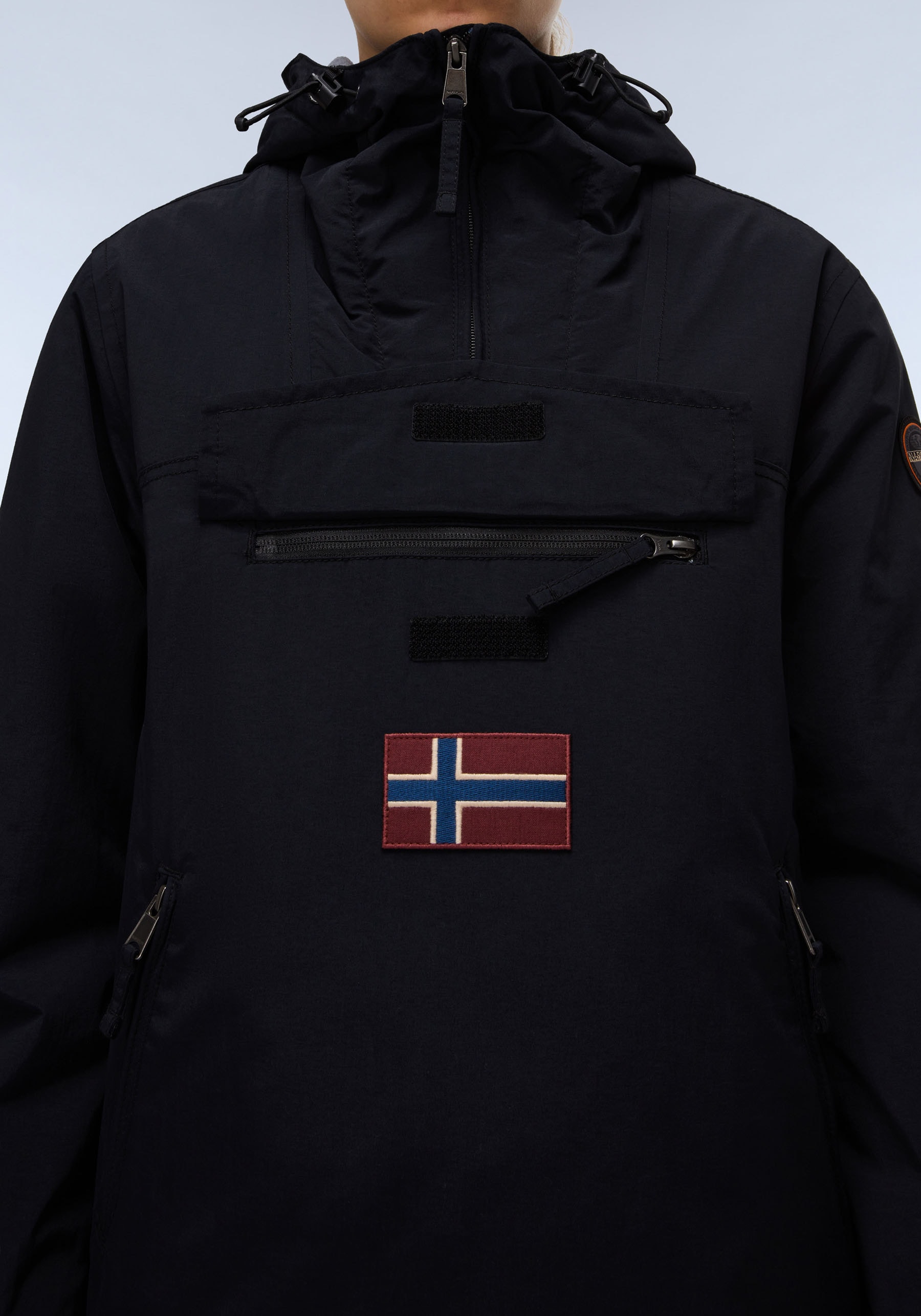 Napapijri Funktionsjacke »RAINFOREST« mit Kapuze Regular fit mit Kapuze und Kängurutasche