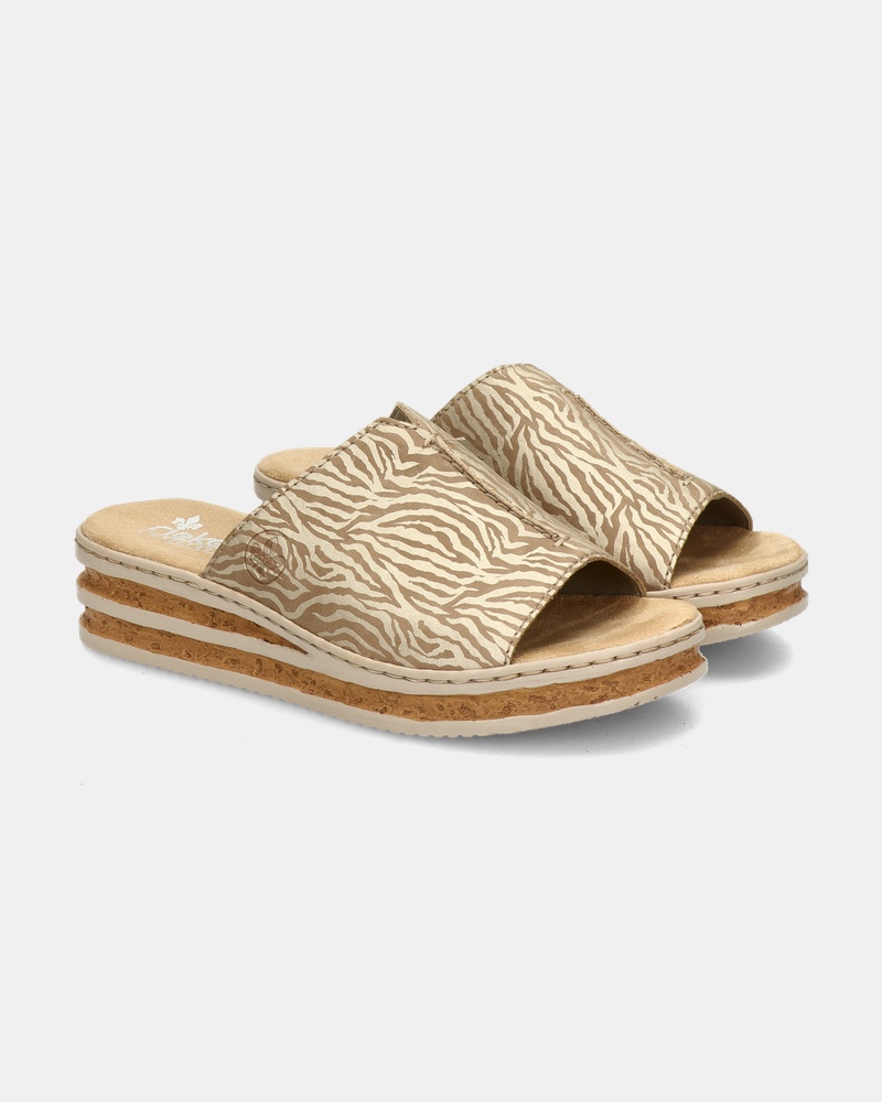 Rieker Slippers  - beige