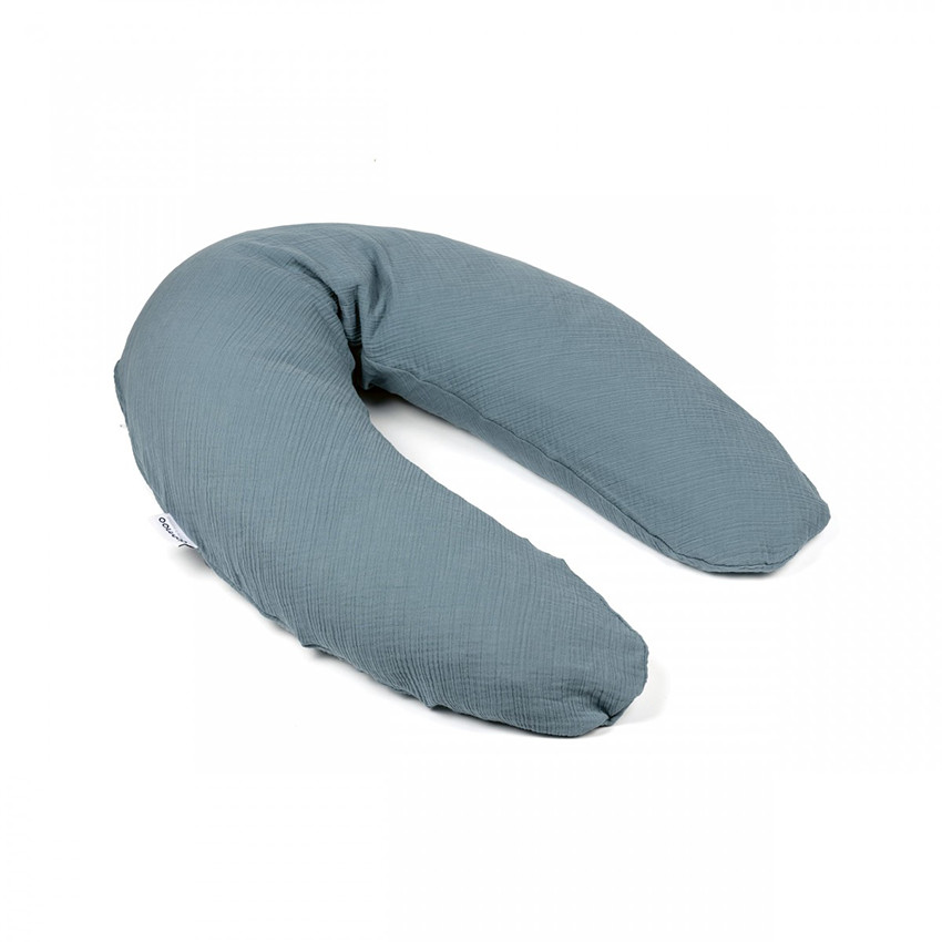 Grand coussin d'allaitement multi-usages Basic Comfy Tetra - Blue