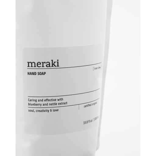 Meraki Linen Dew Hand Soap Refill, 1000 ml