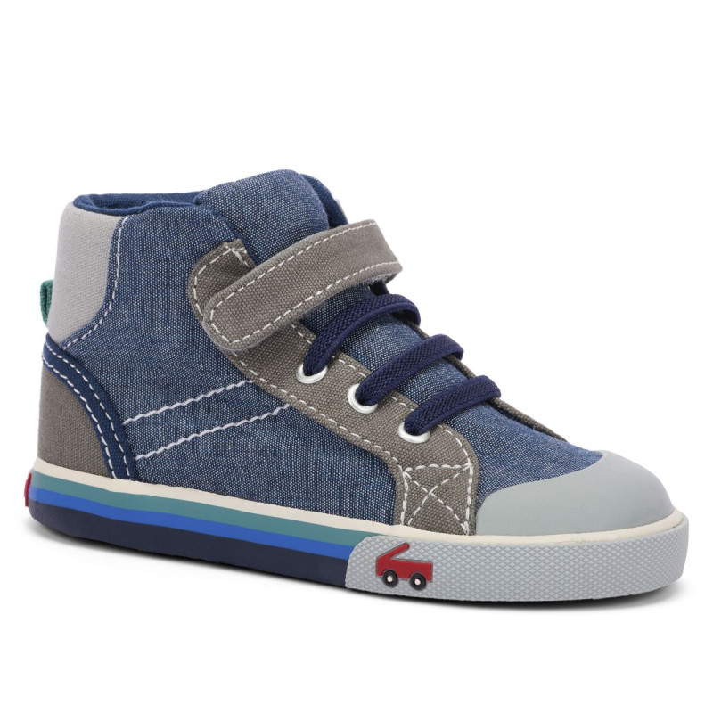 See Kai Run See Kai Run Skr Dane Chambray Gris