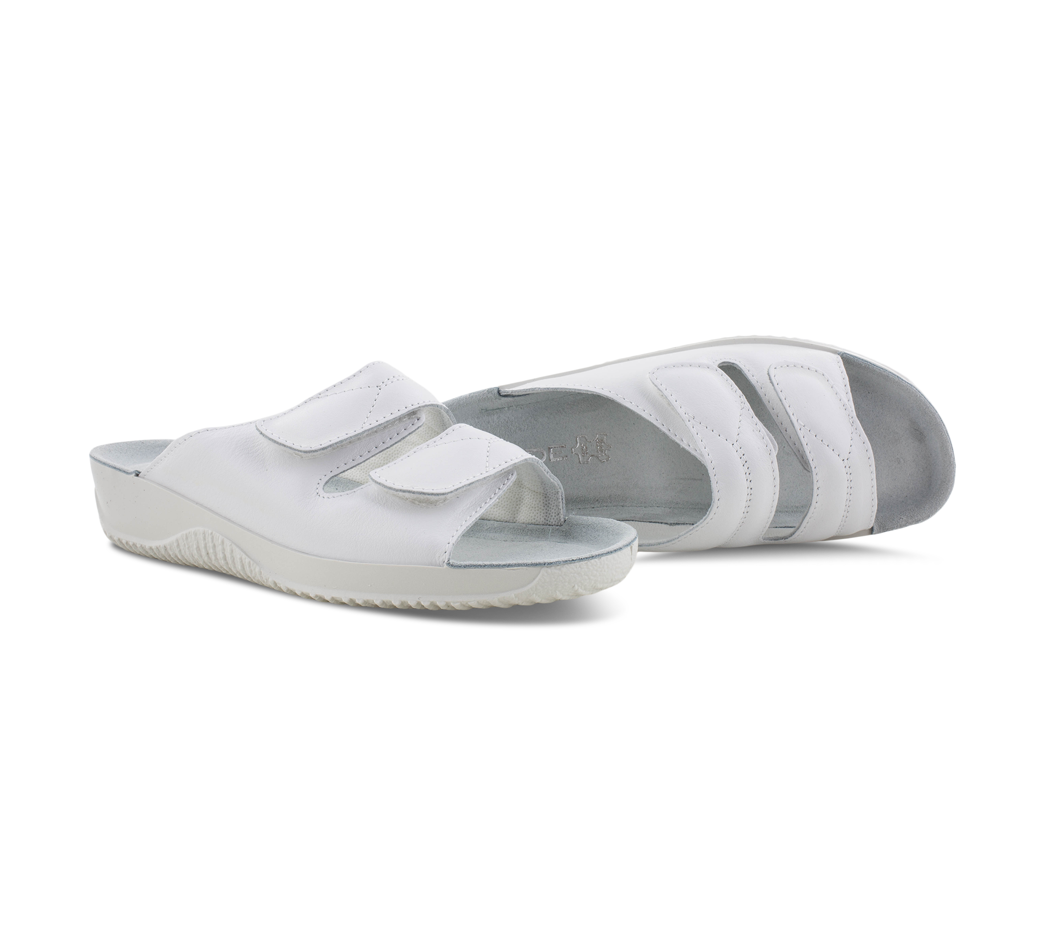Rohde Soltan 40 - Offene Hausschuhe weiss