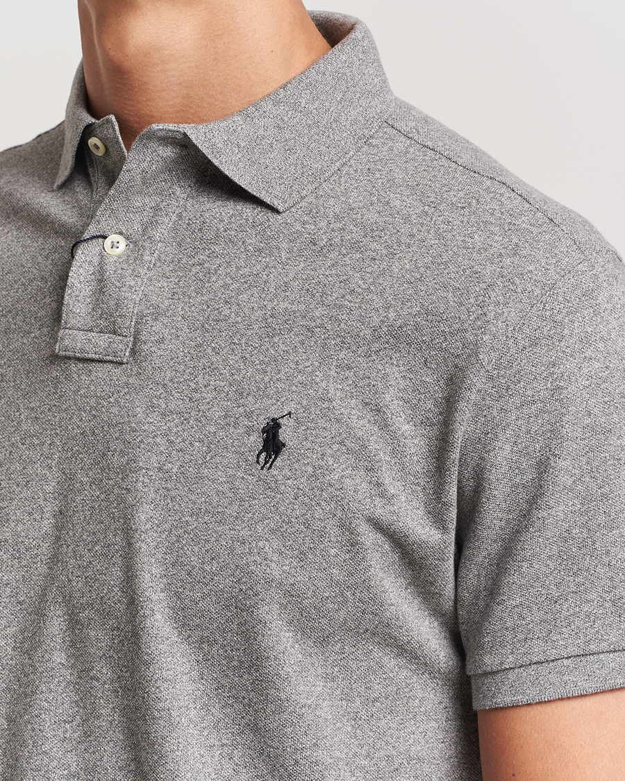 Polo Ralph Lauren Custom Slim Fit Polo Canterbury Heather