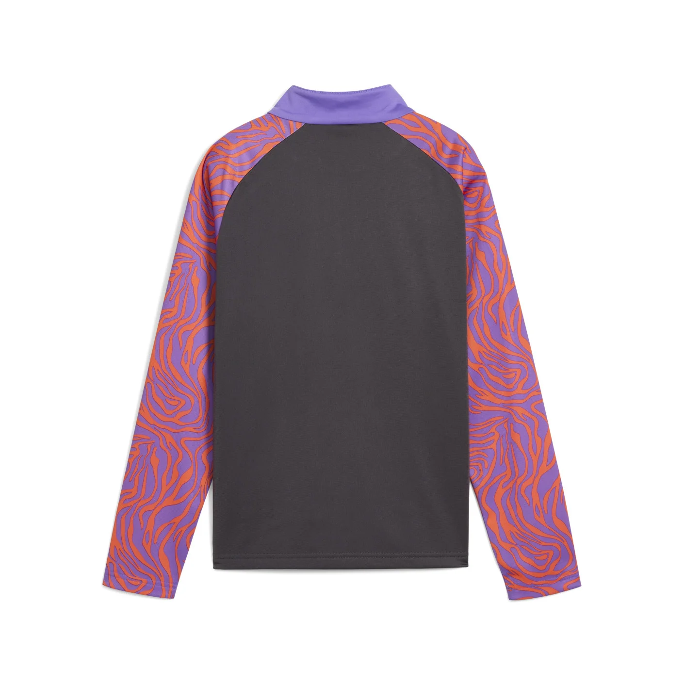 PUMA Neymar Jr. Creativity Trainingstrui 1/4-Zip Kids Donkergrijs Paars Oranje