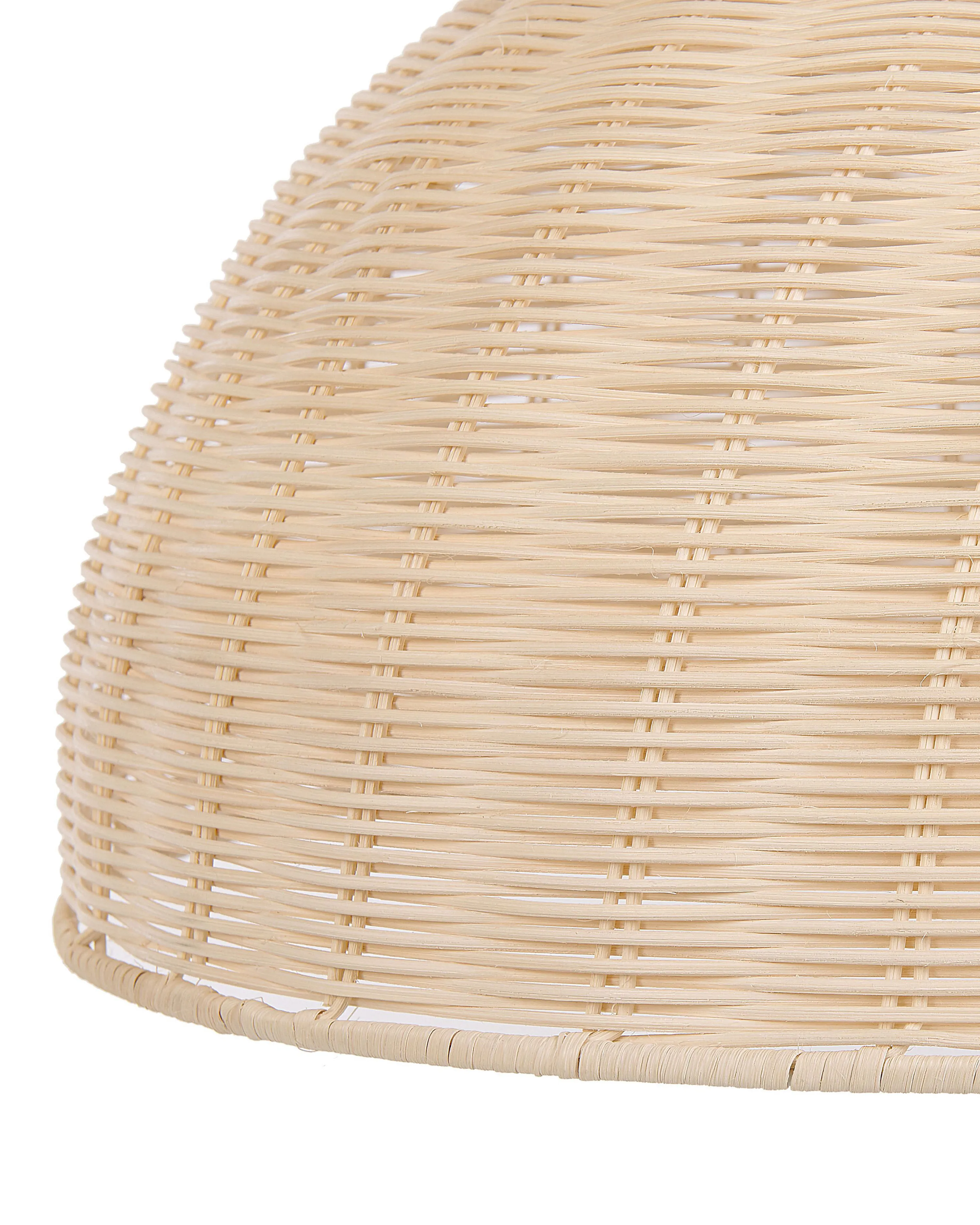 Hanglamp MILLIAN Rotan Lichtbruin