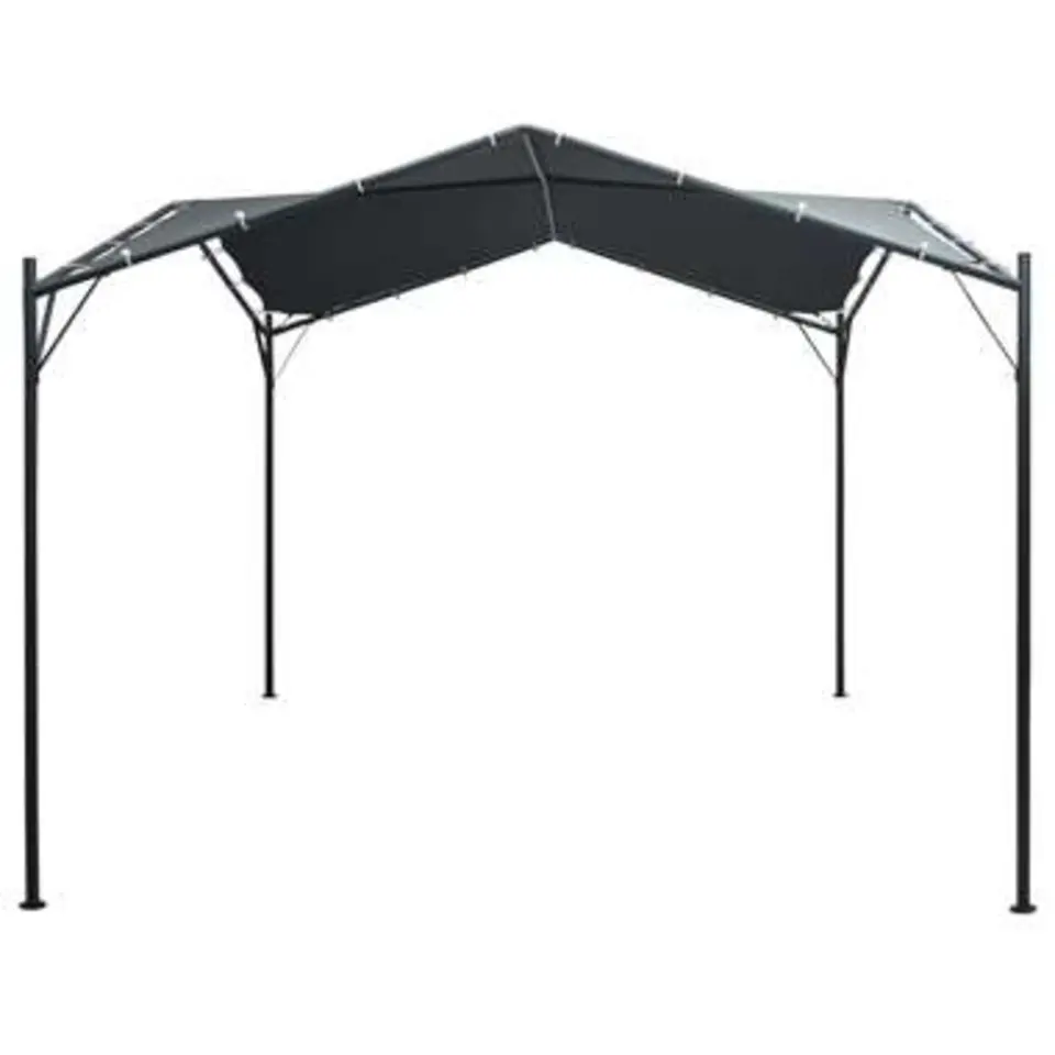 vidaXL - Luifel - Antraciet - Stof - 3 x 3 m
