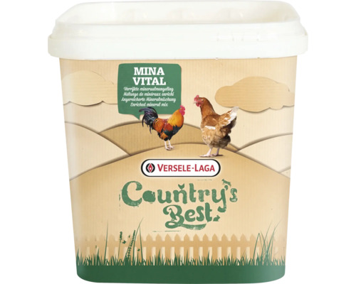 Pluimveevoer VERSELE-LAGA Country's Best MinaVital 4kg verrijkte mineralenmix voor pluimvee