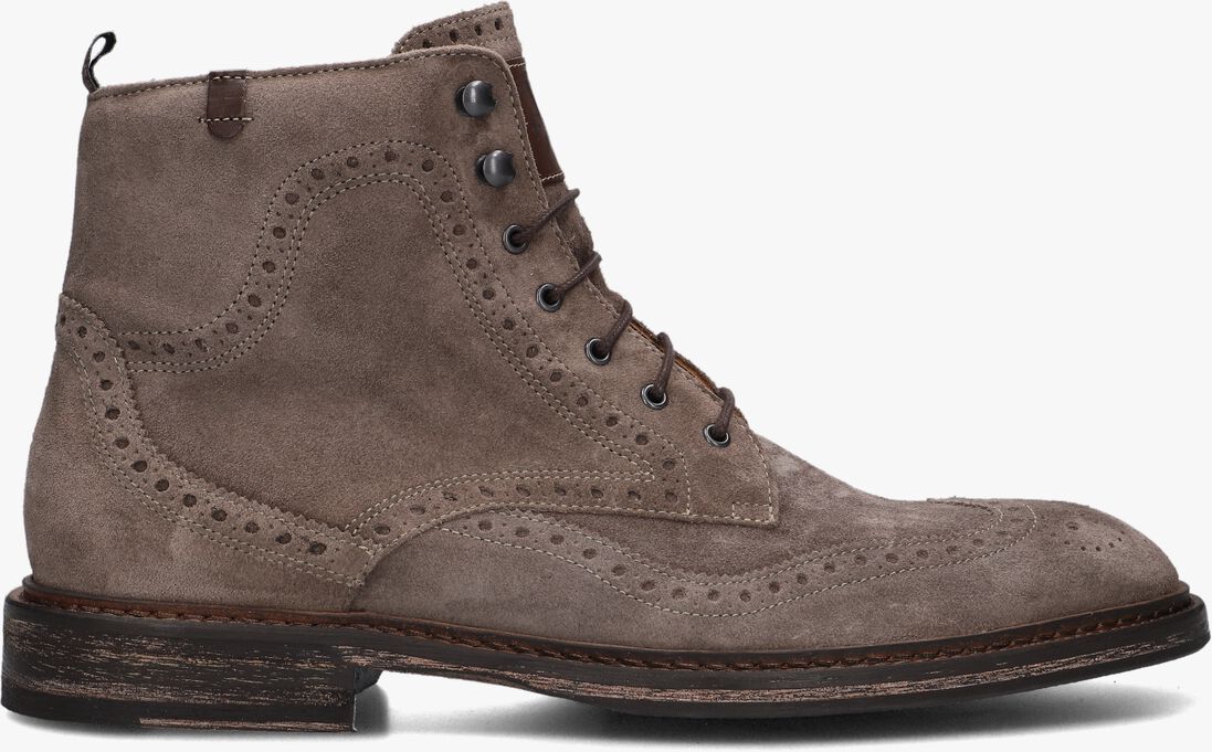 taupe floris van bommel veterboots sfm-80035