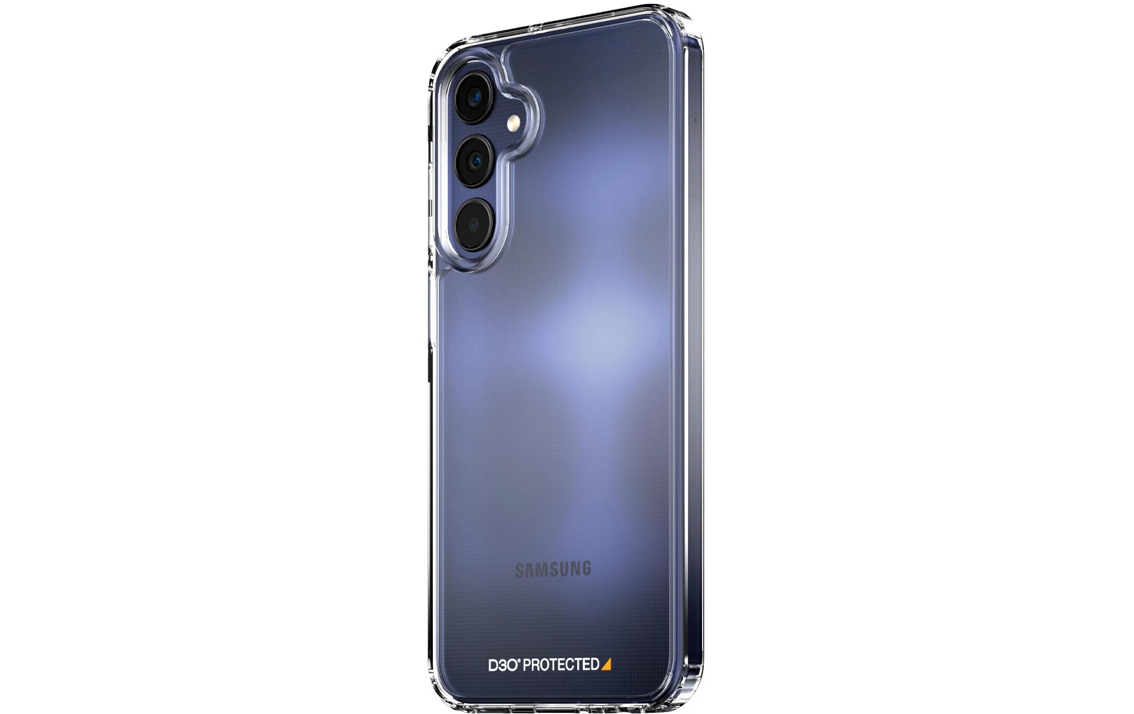 Back Cover HardCase D3O Galaxy A25 5G TransparentSchutzhülle für das Samsung Galaxy A25 5G