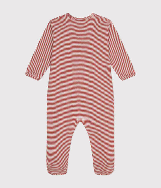 Pyjama à rayures en coton bébé