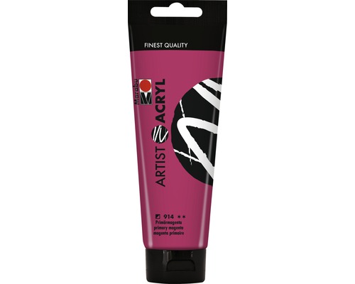 Marabu Artist Acryl, primair magenta 914, 120 ml