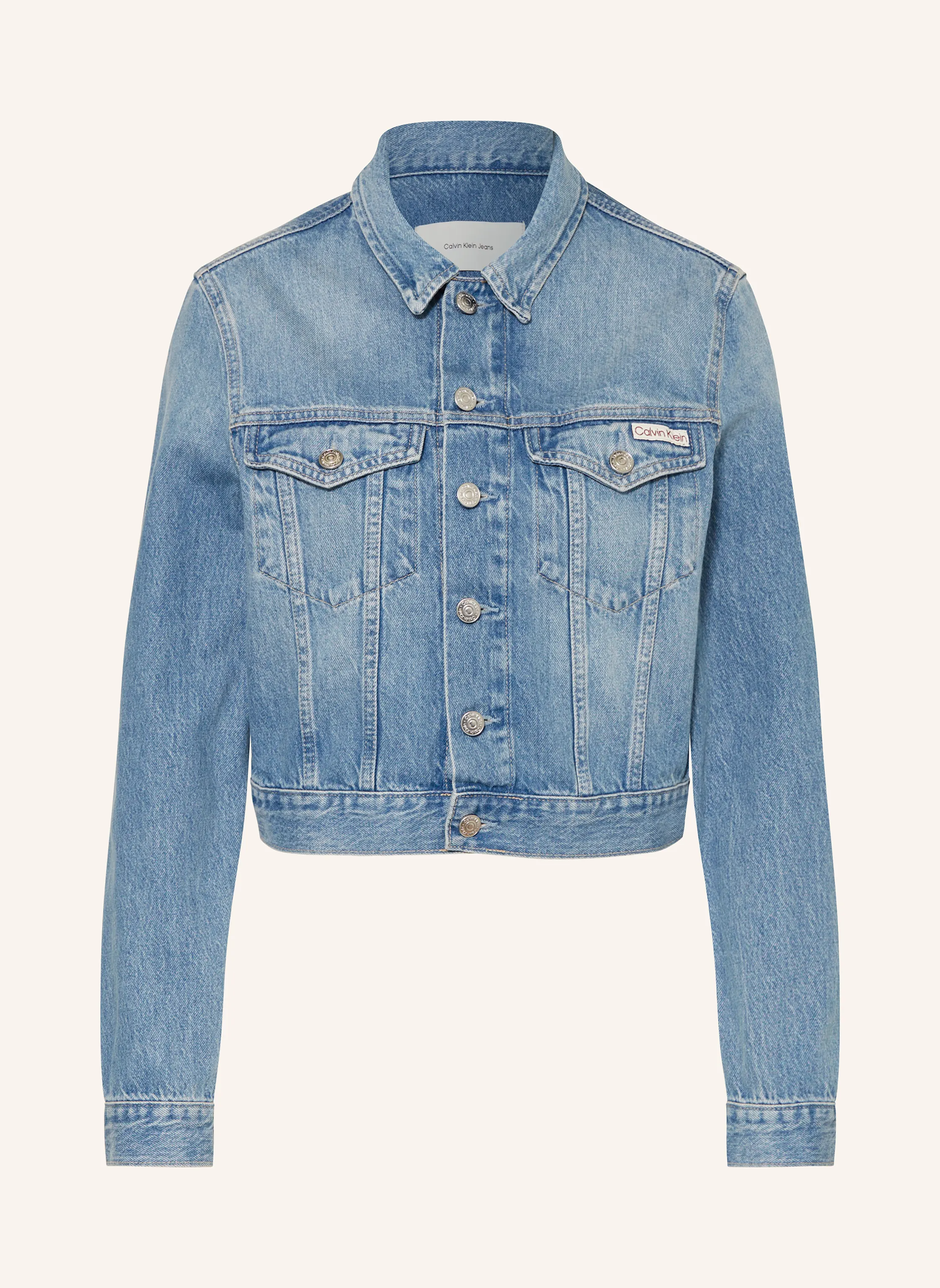 Calvin Klein Jeans Cropped-Jeansjacke