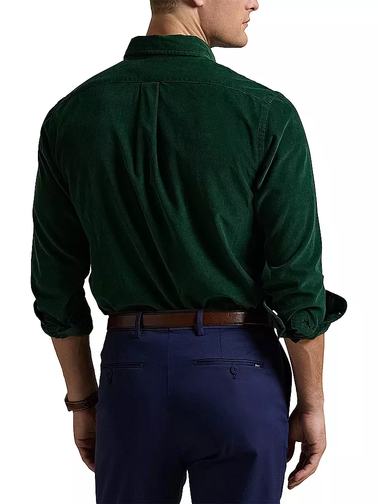 POLO RALPH LAUREN Cordhemd Slim Fit grün