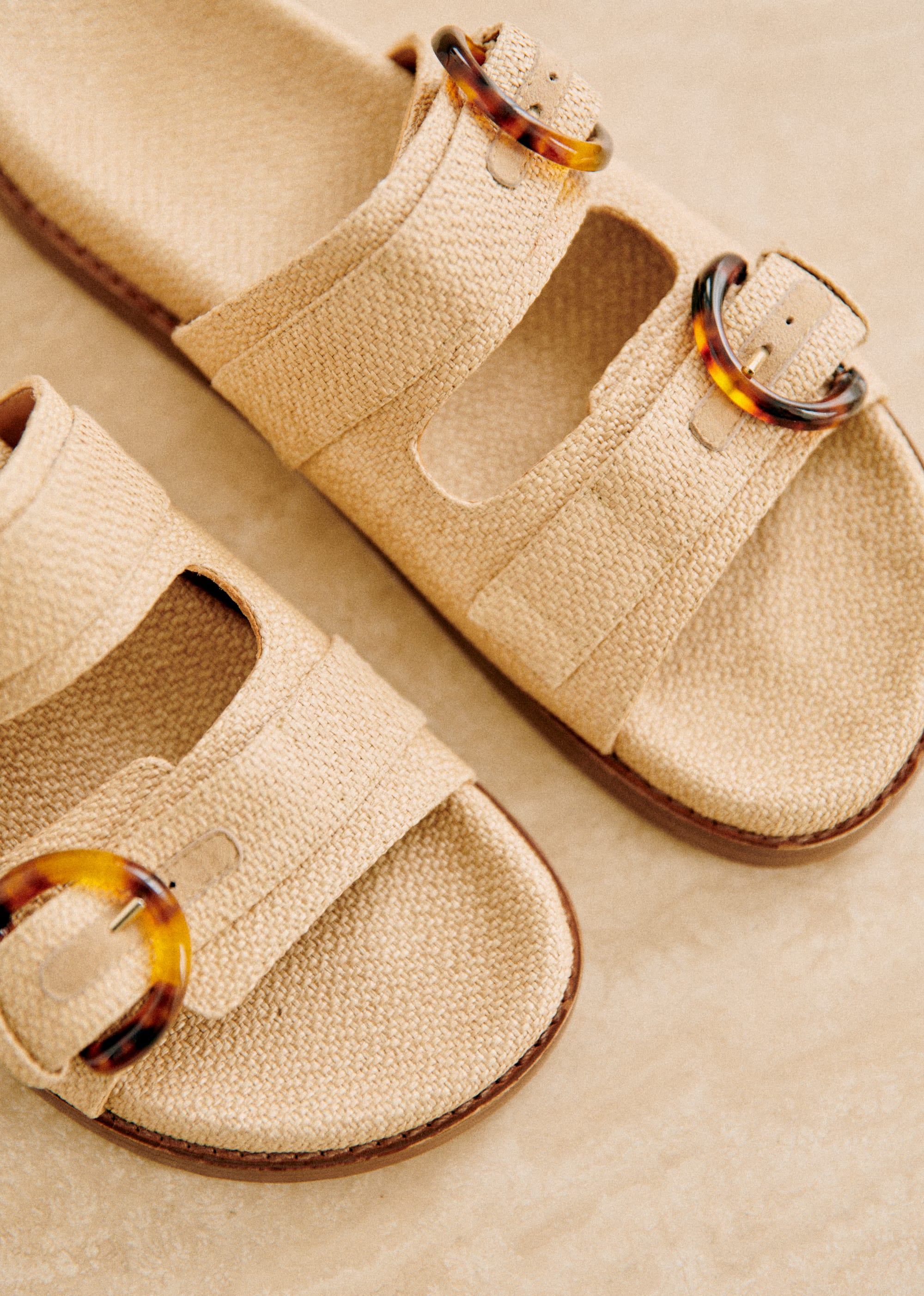 Mule Low Lenny - Textile naturel - SOULIERS/SOULIERS Sandales 5906235