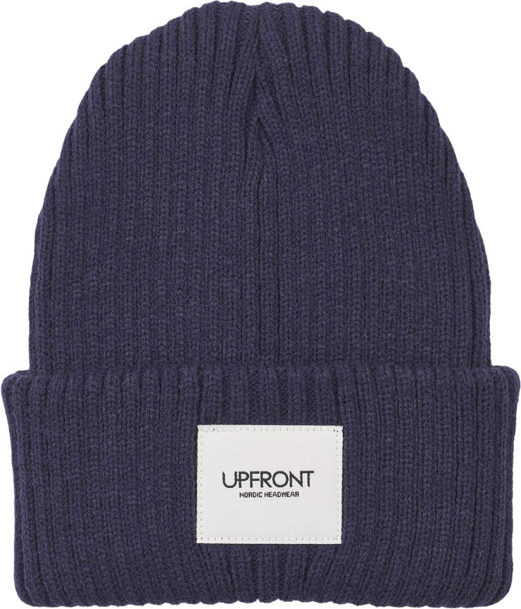 UPFRONT HAZE Fisherman Winter Beanie Navy
