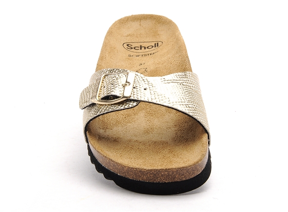 Scholl mules et sabots plats femme estelle 30039 or