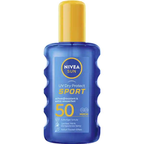 UV Dry Protect Sport Transparentes Spray LSF 50