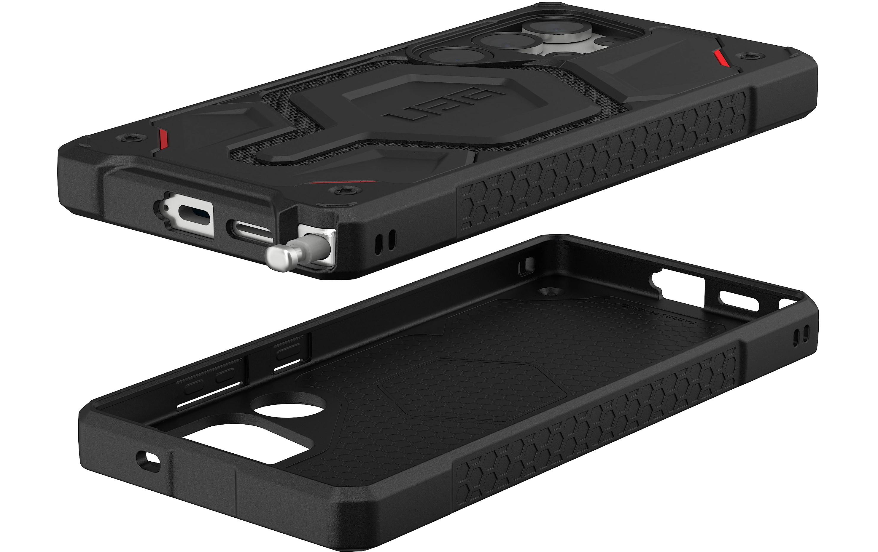 Back Cover Monarch Pro Galaxy S25 Ultra Kevlar BlackSchutzhülle für das Samsung Galaxy S25 Ultra