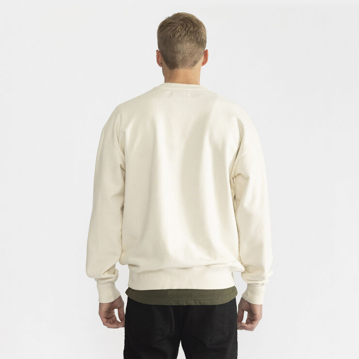 RVLT - Revolution Loose fit crewneck with our brand R on back Offwhite