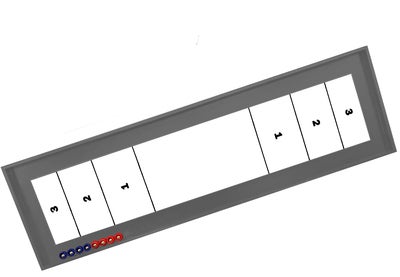 Nordic Games Shuffleboard/Curling 2-i-1 Spillebord