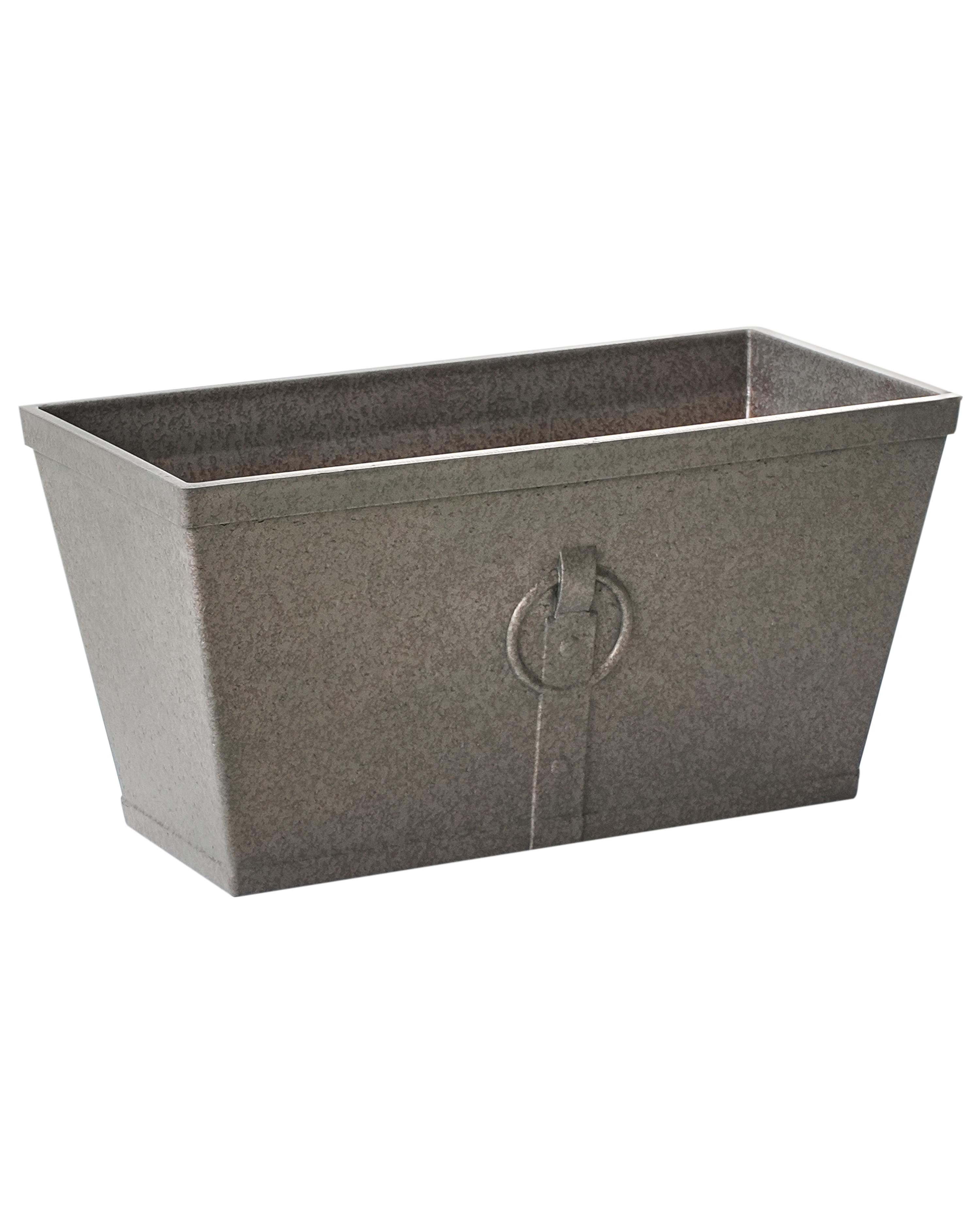Set van 2 bloempotten PORIA 60 cm Grijs