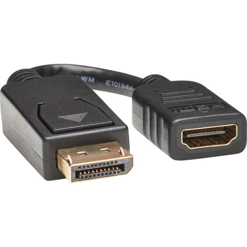 Tripp Lite P136-000 câble vidéo et adaptateur 0,15 m DisplayPort HDMI Noir