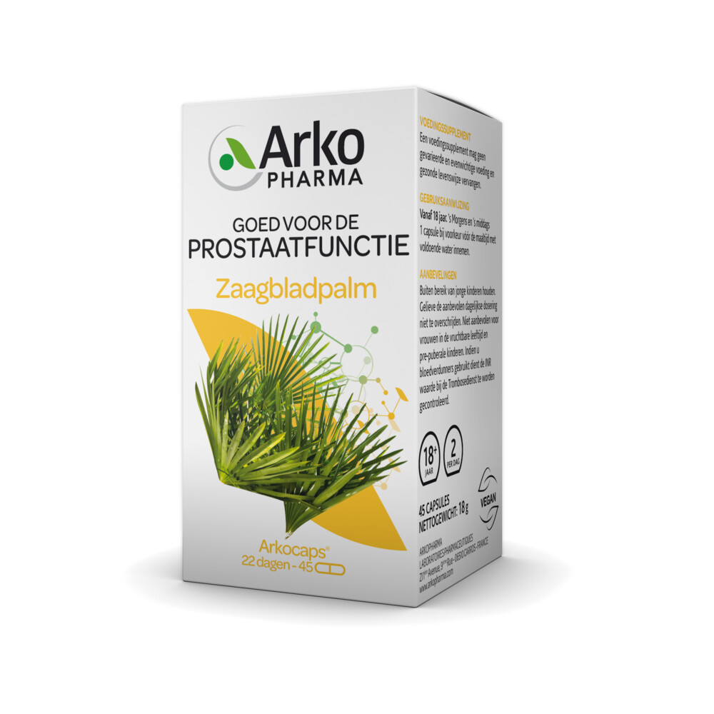 Arkopharma Zaagbladpalm 45 capsules