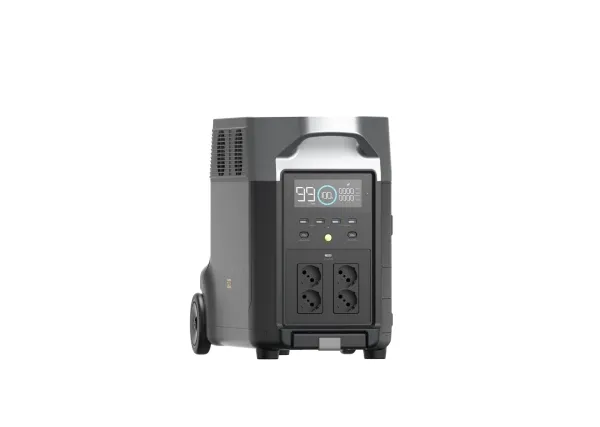 EcoFlow Delta Pro - Transportabel strømstation - AC 220-240 V - litiumjernfosfat - 3600 Wh - Wi-Fi, Bluetooth - output-stikforbindelser: 14