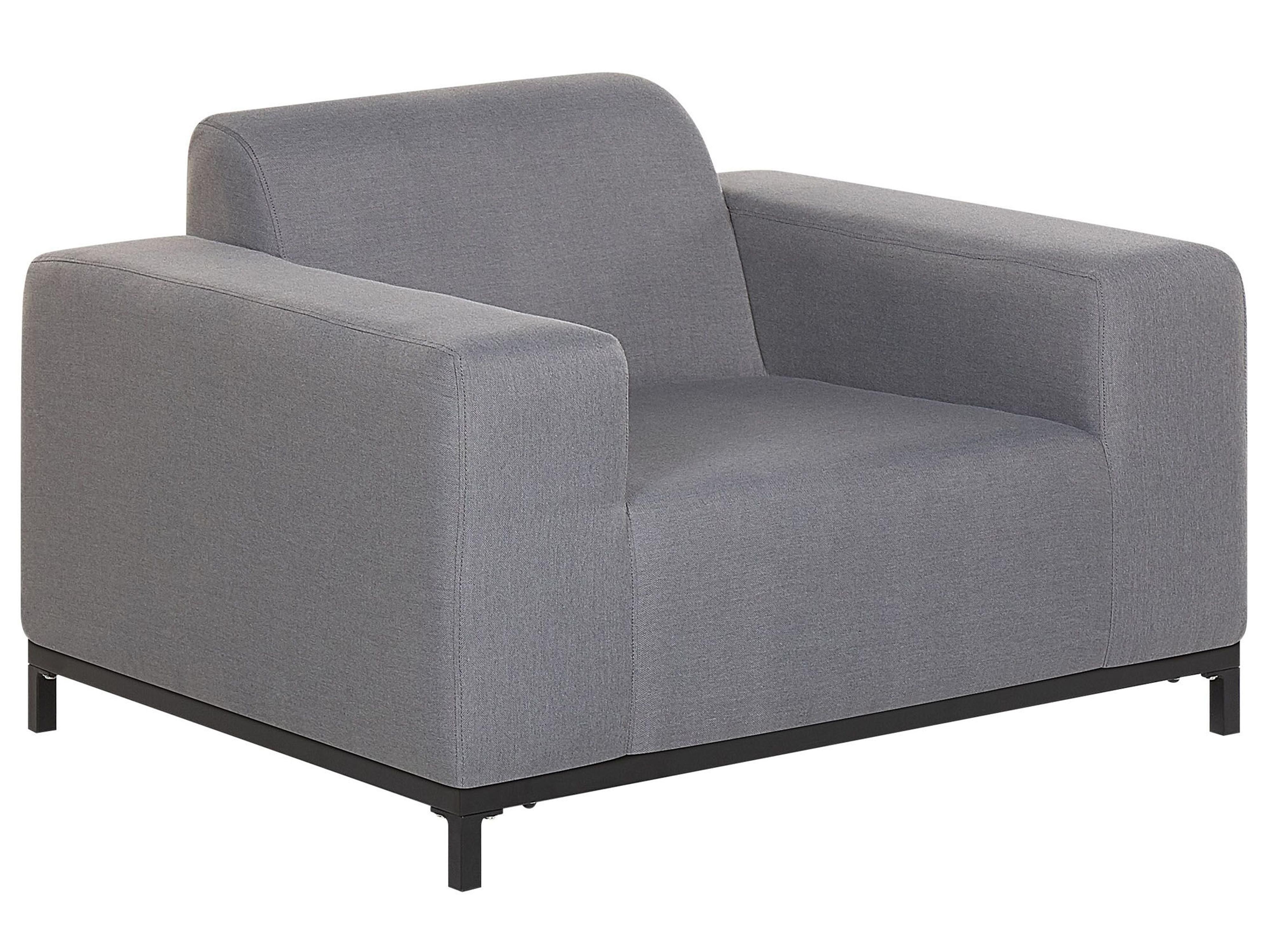 Loungeset met tafel 5-zits ROVIGO Grijs