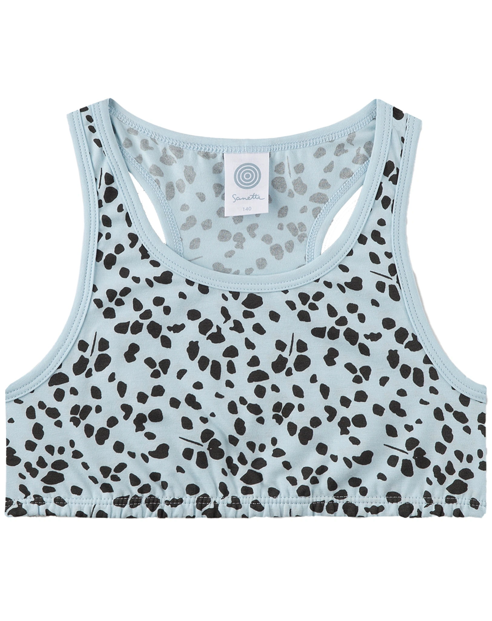 Bustier PATTERN ALLOVER in sky blue