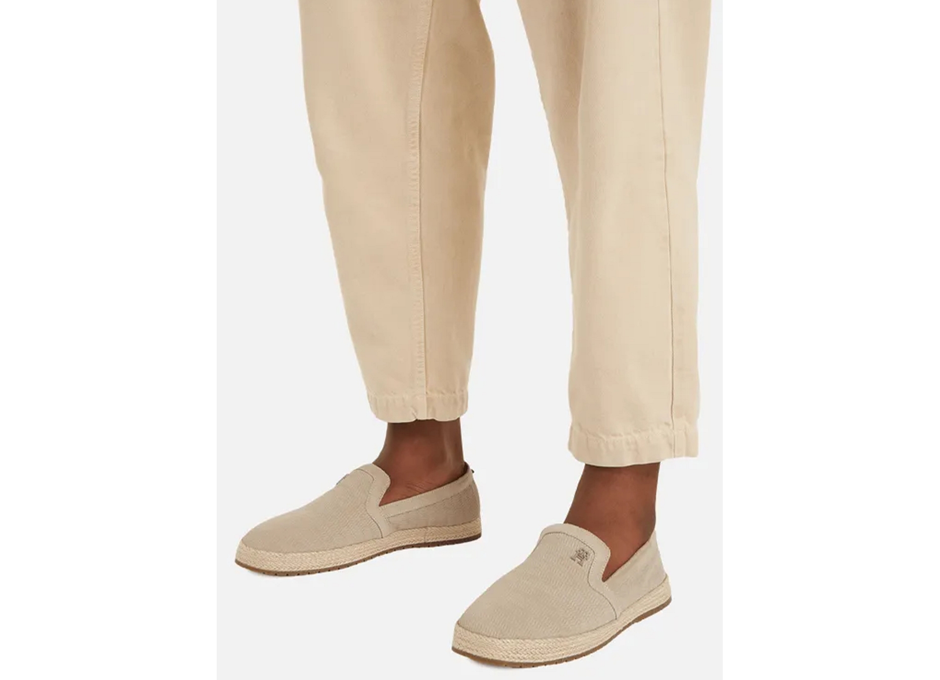 Th espadrille classic suede 4984 beige