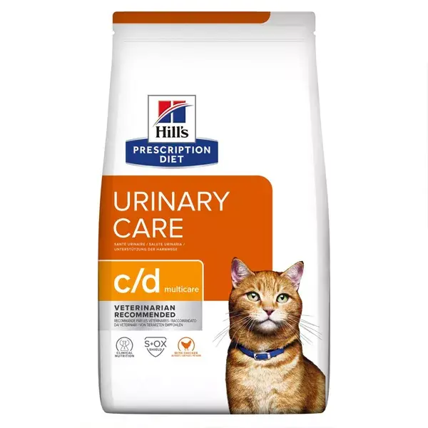 Hill's Prescription Diet Feline C/D Multicare Cuidado Urinário Frango 1,5kg