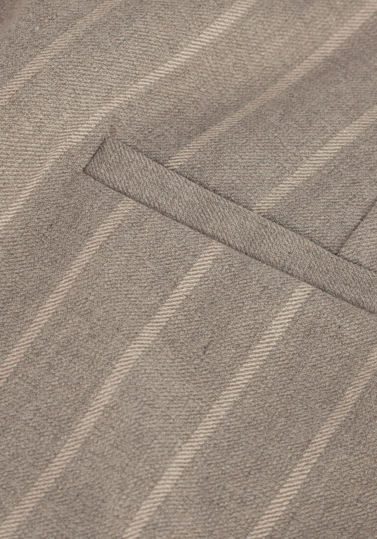 MOS MOSH grijze mos mosh pantalon rhys stripe pant