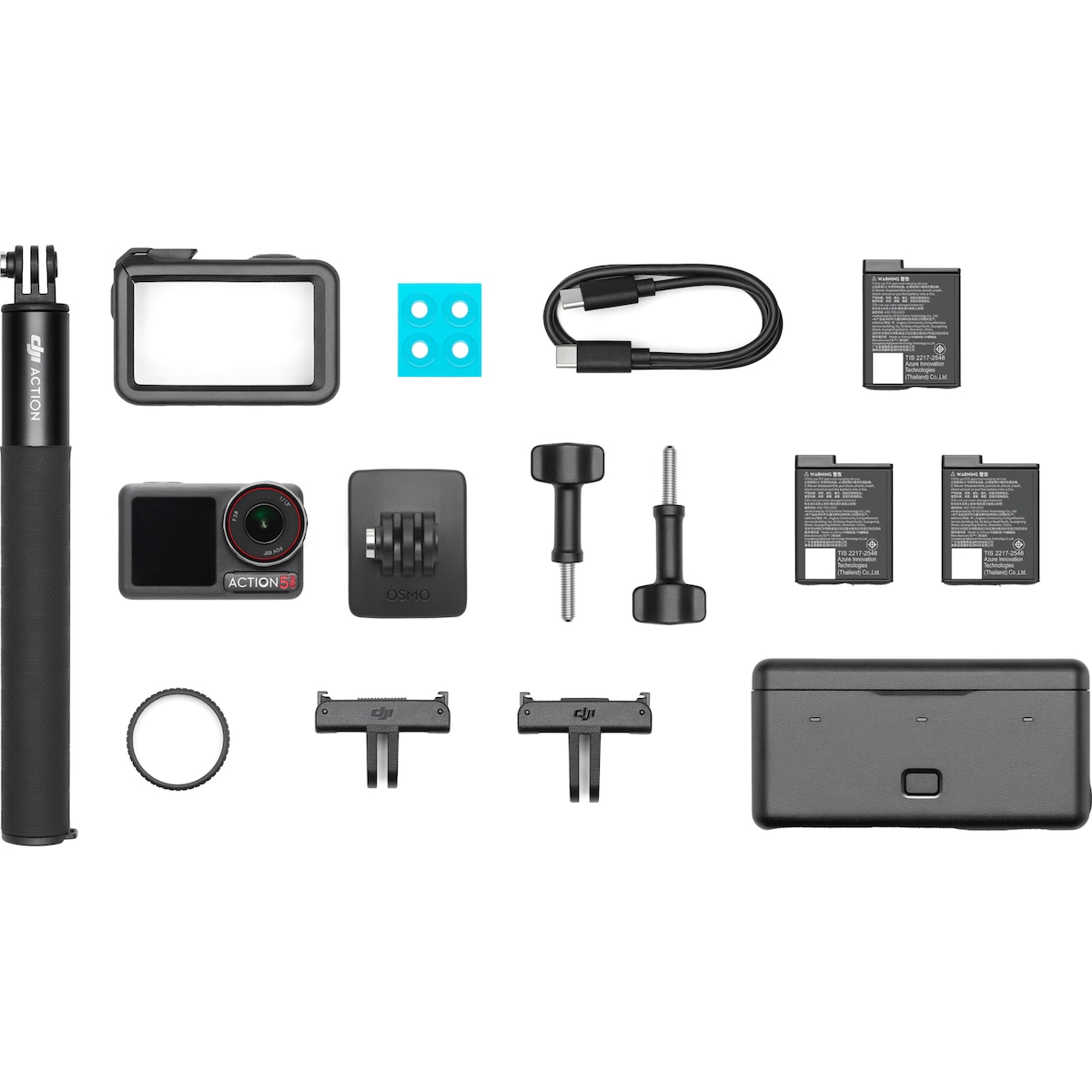 DJI Osmo Action 5 Pro Adventure Combo actionkamera (sort)