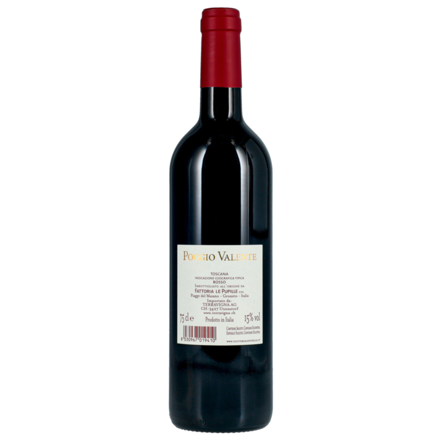 Toscana IGT Poggio Valente Fattoria Le Pupille -75cl