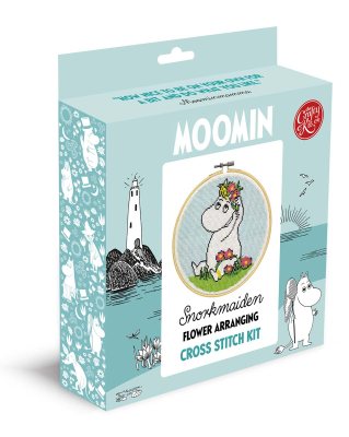 Snorkmaiden Flower Arranging Cross Stitch Kit
