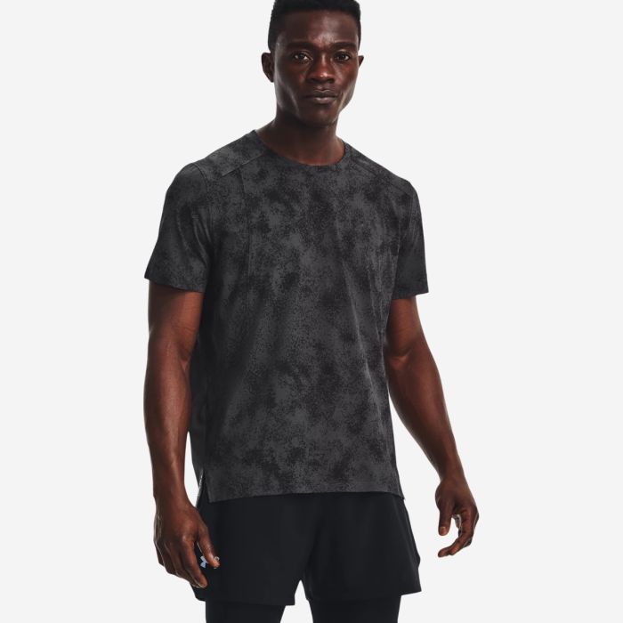 Under Armour Herre T-shirts Iso-Chill Laser Short Sleeve II Grå