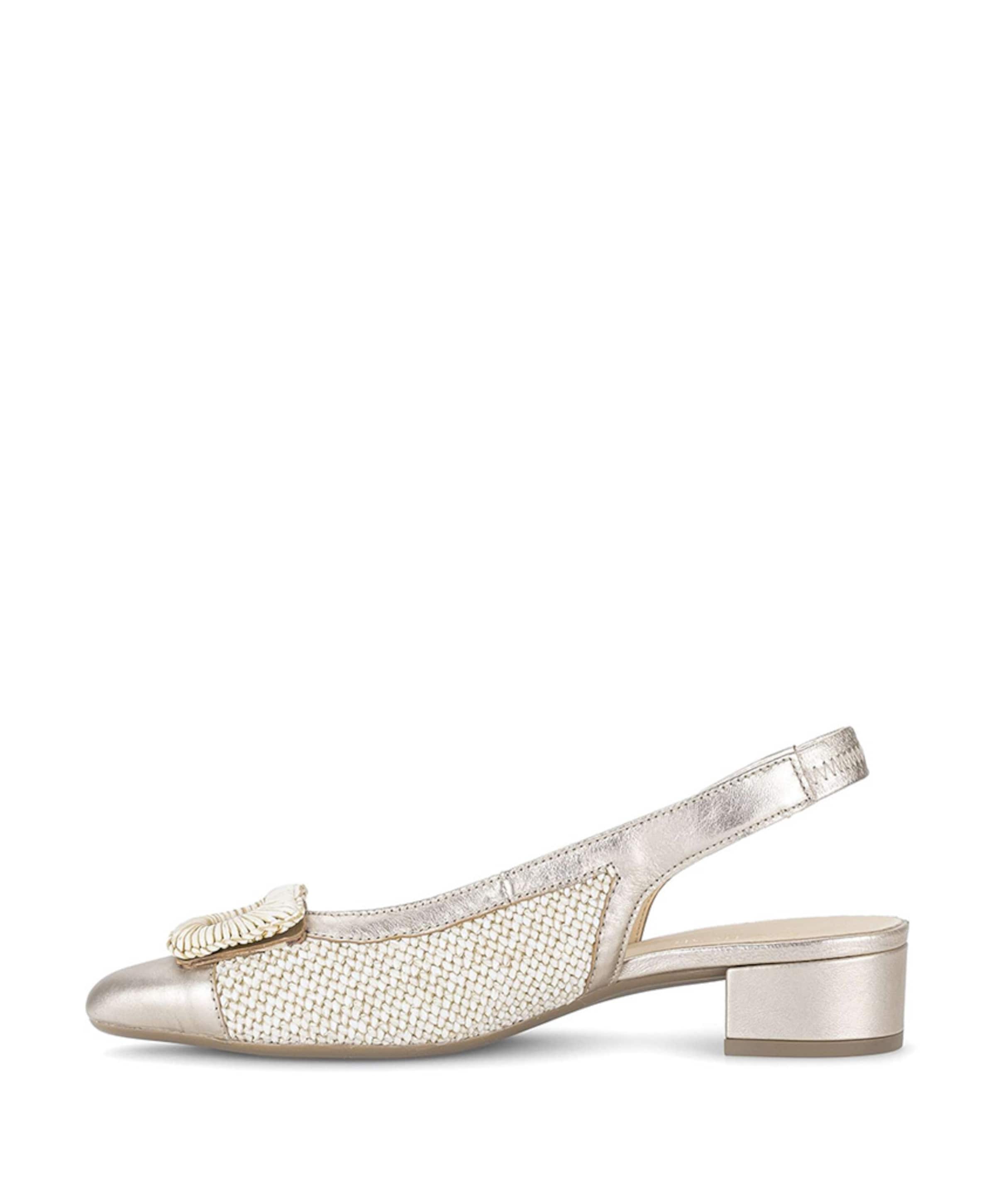 Gabor dames slingbacks goud