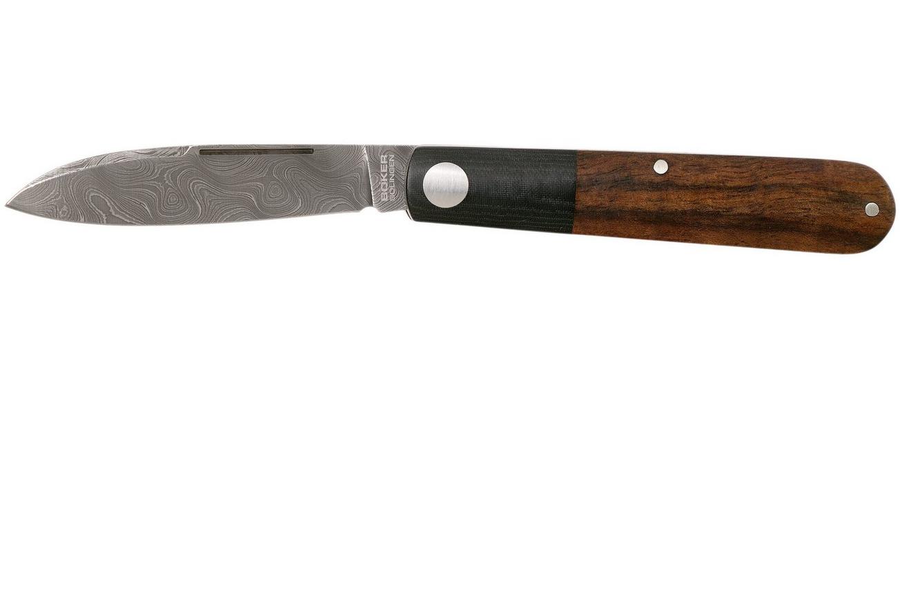 Böker Manufaktur Solingen Barlow Prime Tirpitz Damast 117942DAM zakmes