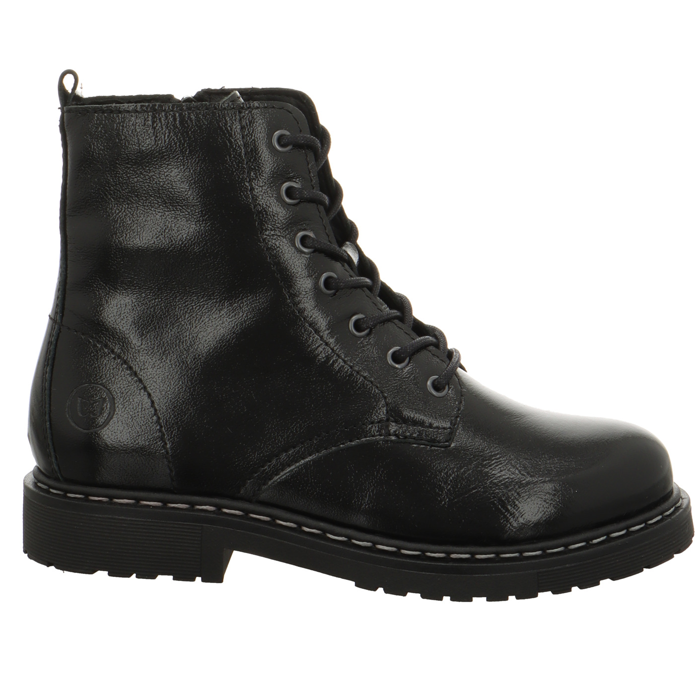 Schnürboots schwarz
