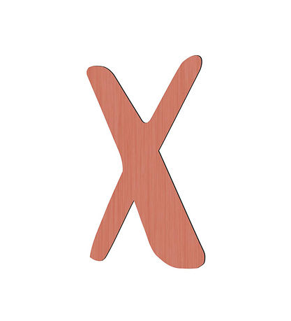 Sebra Tr?bogstaver - X - Watermelon Pink