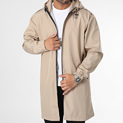 Coupe-Vent Long Beige