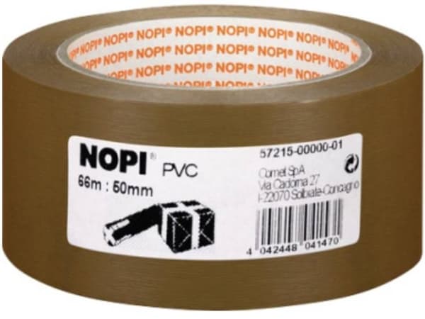 tesa 57215-00000 Pakkebånd Nopi® Brun (L x B x H) 66 m x 50 mm x 66 m 1 stk