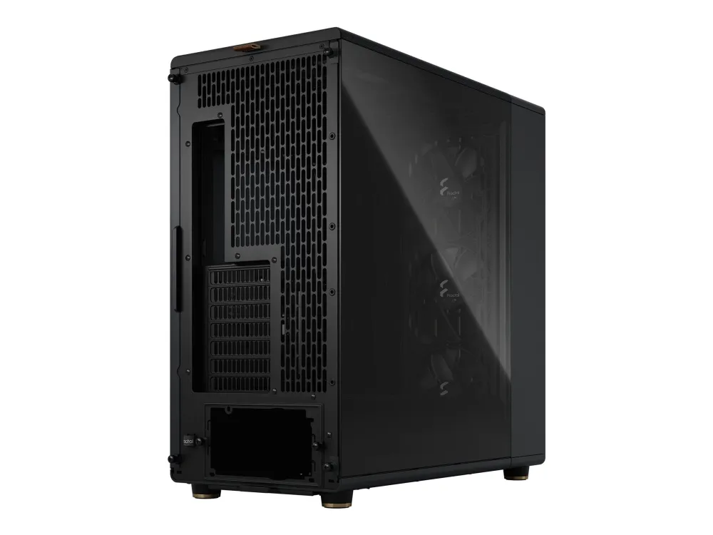 Fractal Design North XL - Tower - udvidet ATX - sidepanel med vindue (hærdet glas) - ingen strømforsyning (ATX) - charcoal black - USB/Audio/Mic
