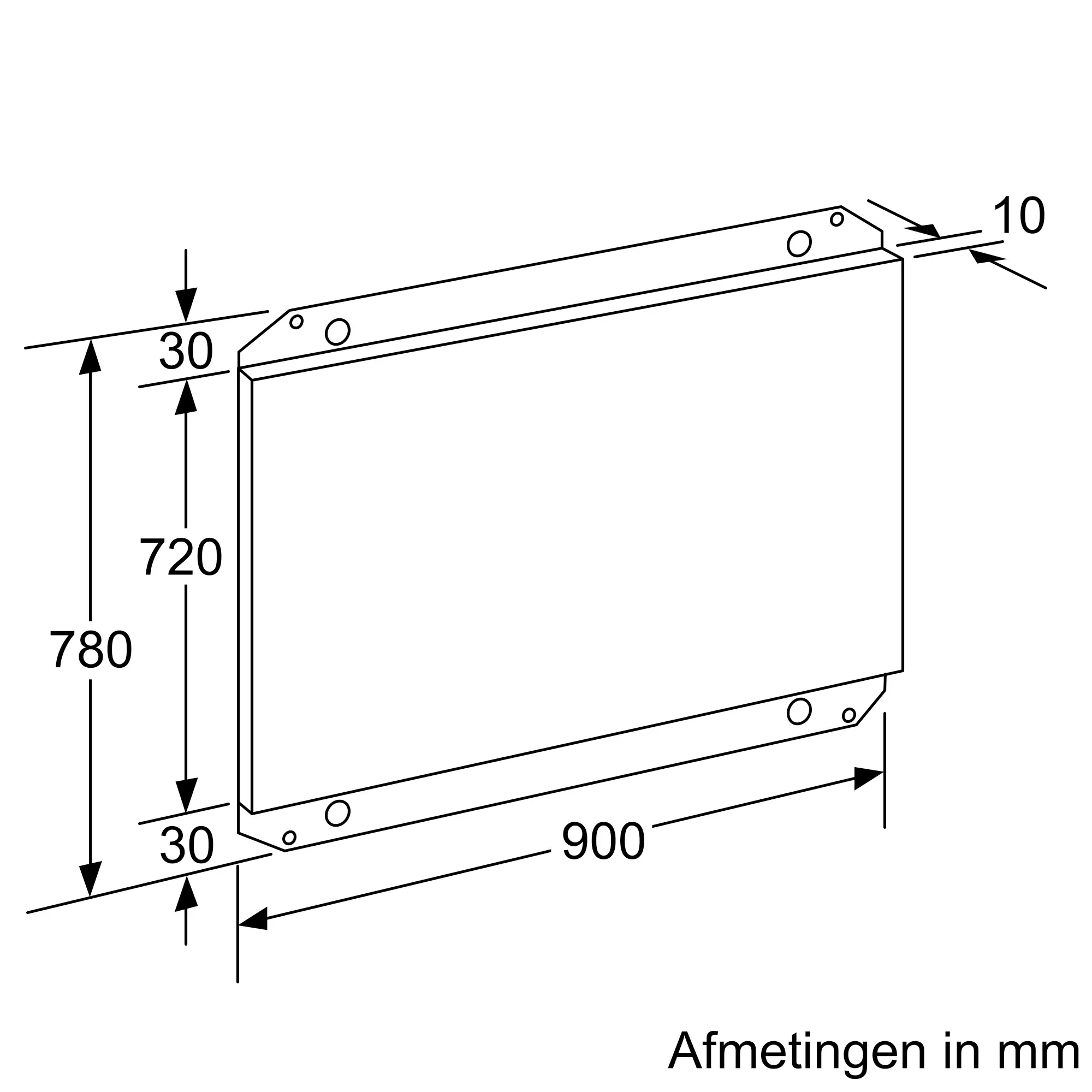 Achterwand DHZ9551 • 00249523