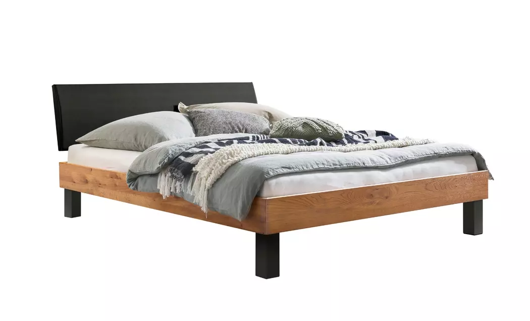 Massivholzbett Sondrio 90 x 200 cm