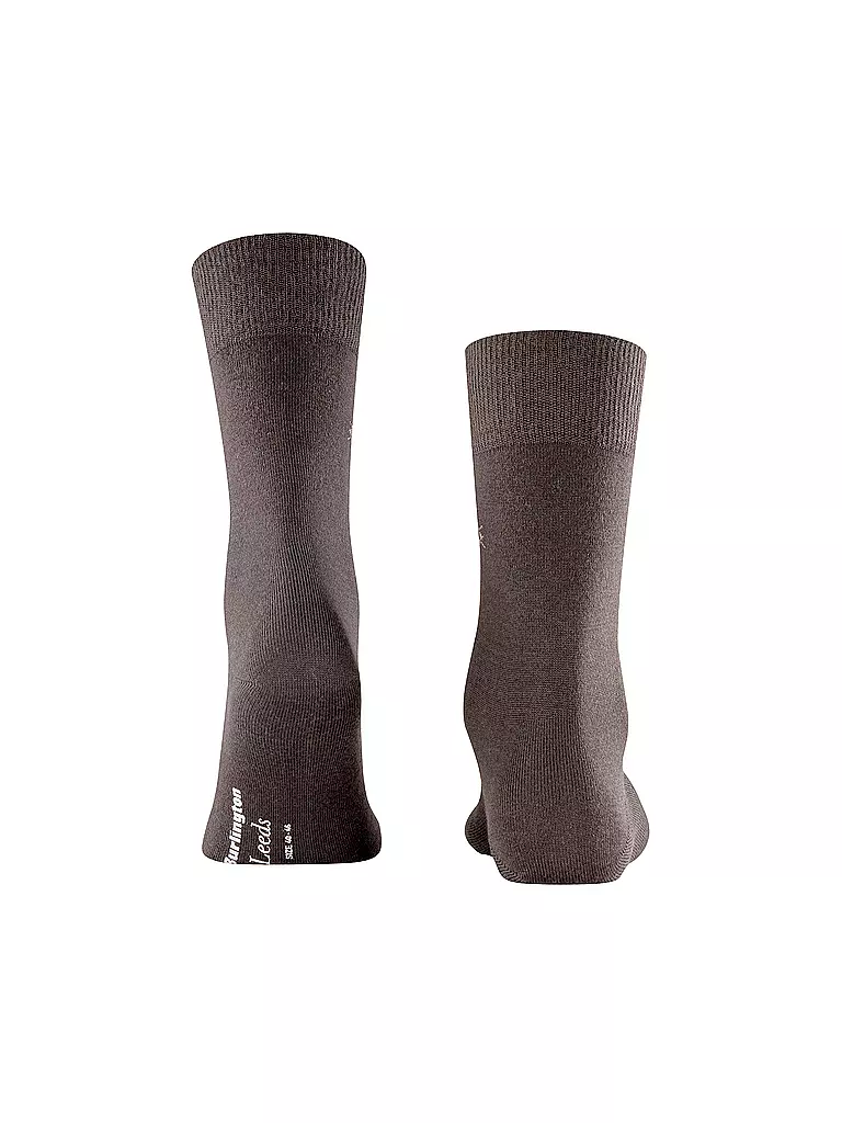 BURLINGTON Herren Socken LEEDS 40-46 d.braun braun