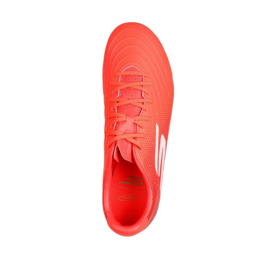 Skechers SKX_1.5 Low Academy FG Harry Kane Player Edition - Rouge/Blanc ÉDITION LIMITÉE