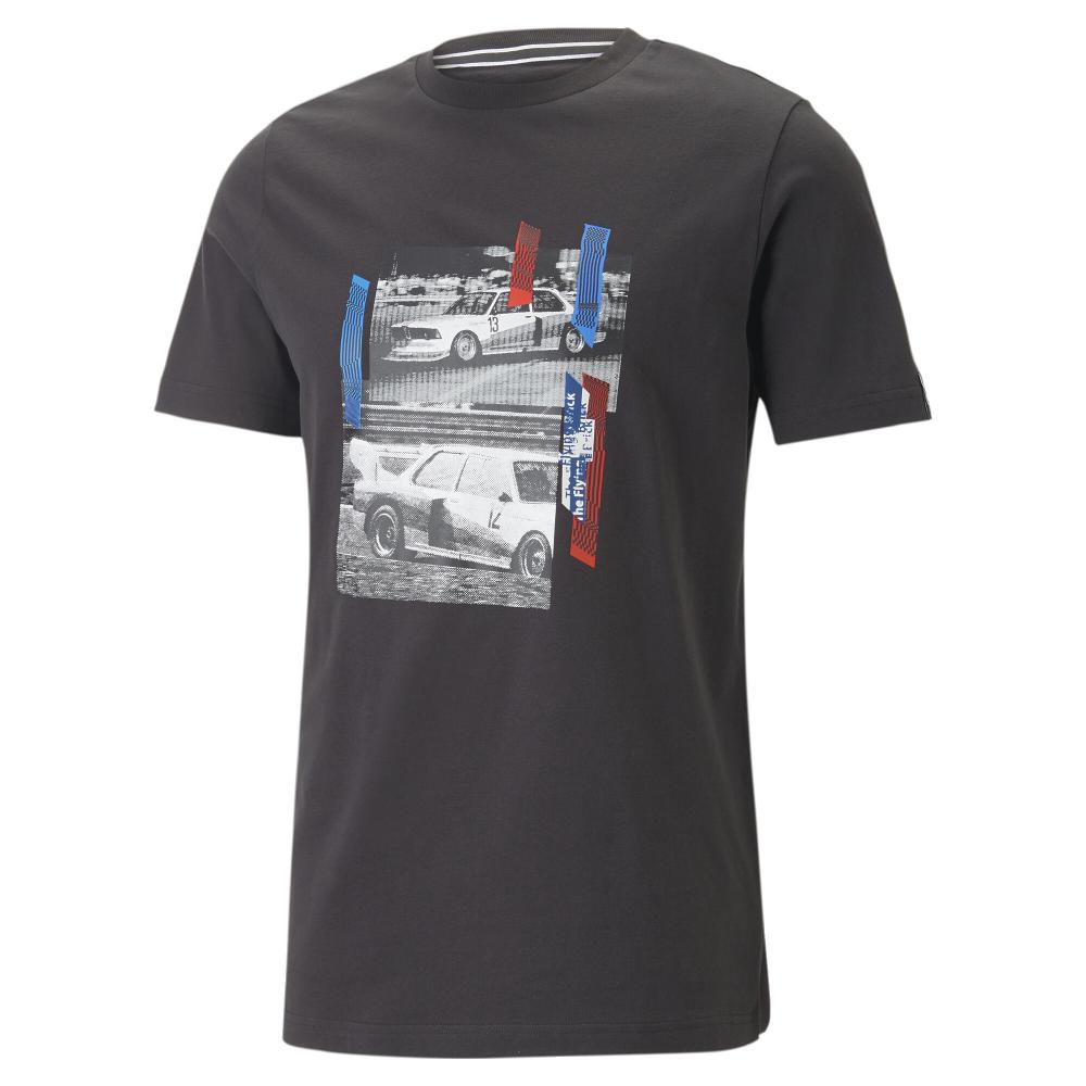 Puma T-shirt Noir Homme Puma Bmw Mms Car Graphic