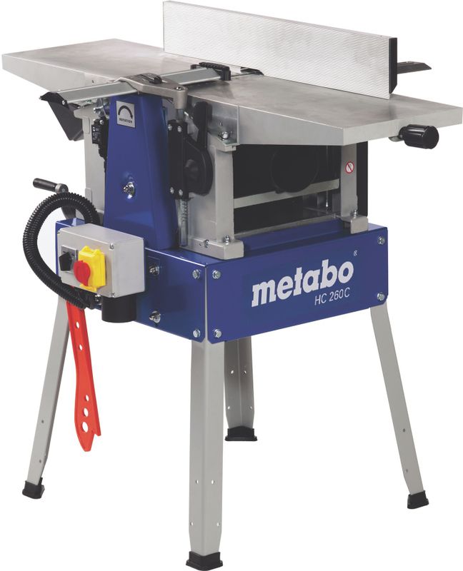 Metabo HC260 C/2,2 Vlak- en Vandiktebank - 260mm Schaafmachine 2200 Watt - 230 Volt - 0114026000